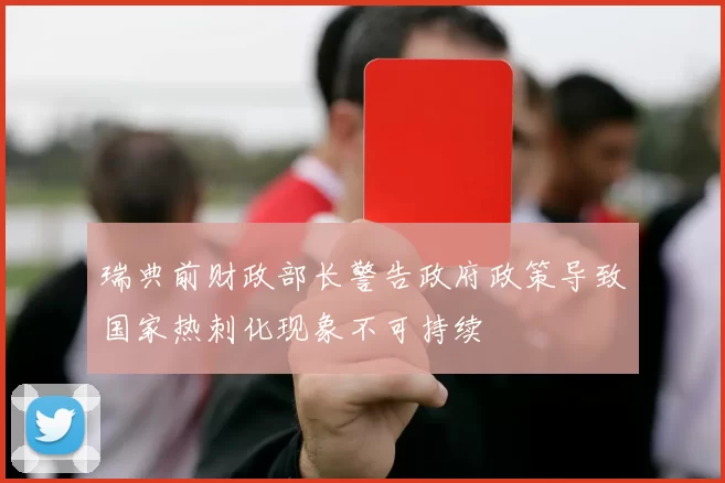瑞典前财政部长警告政府政策导致国家热刺化现象不可持续